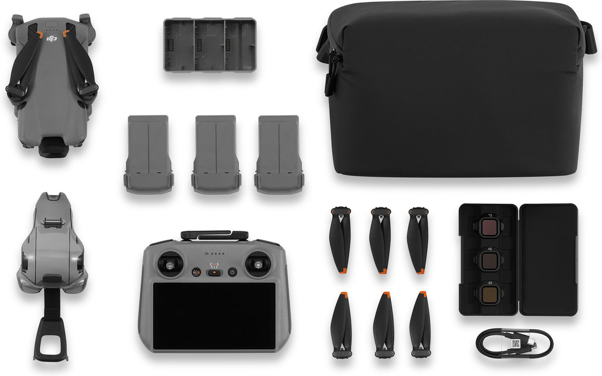 DJI Drone Mini 5 Pro Fly More Combo RC 2 Cameras and Video Recording Kit