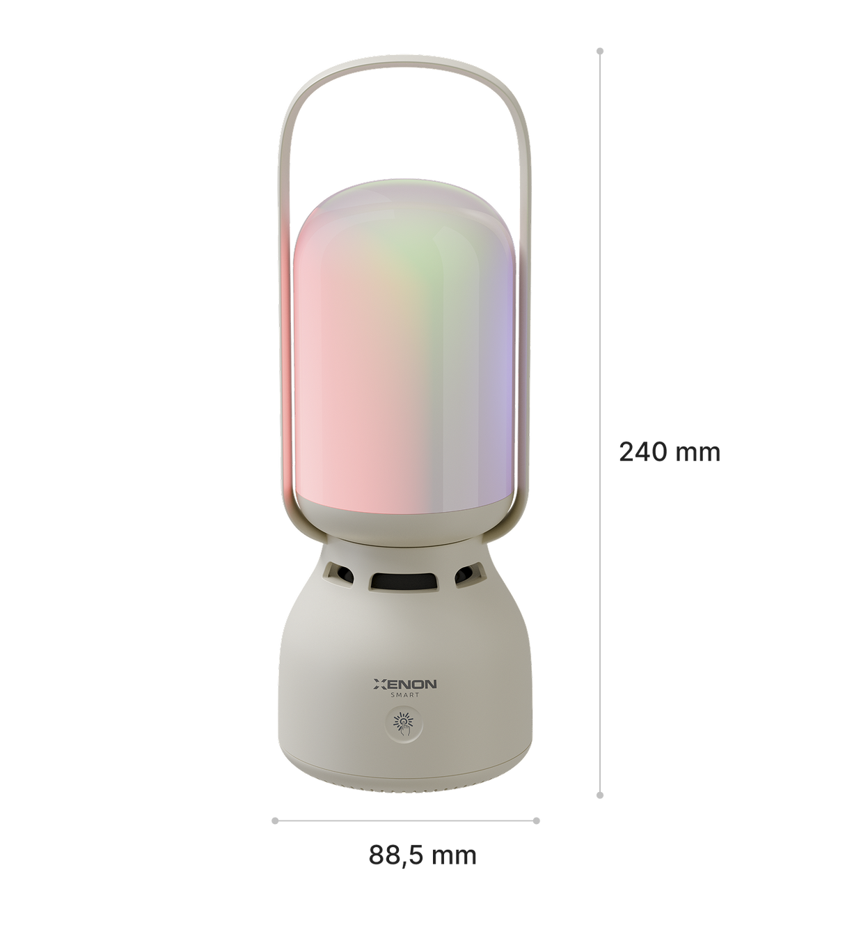 Xenon Smart X6850 - Draagbare Lamp & Bluetooth Speaker - RGB