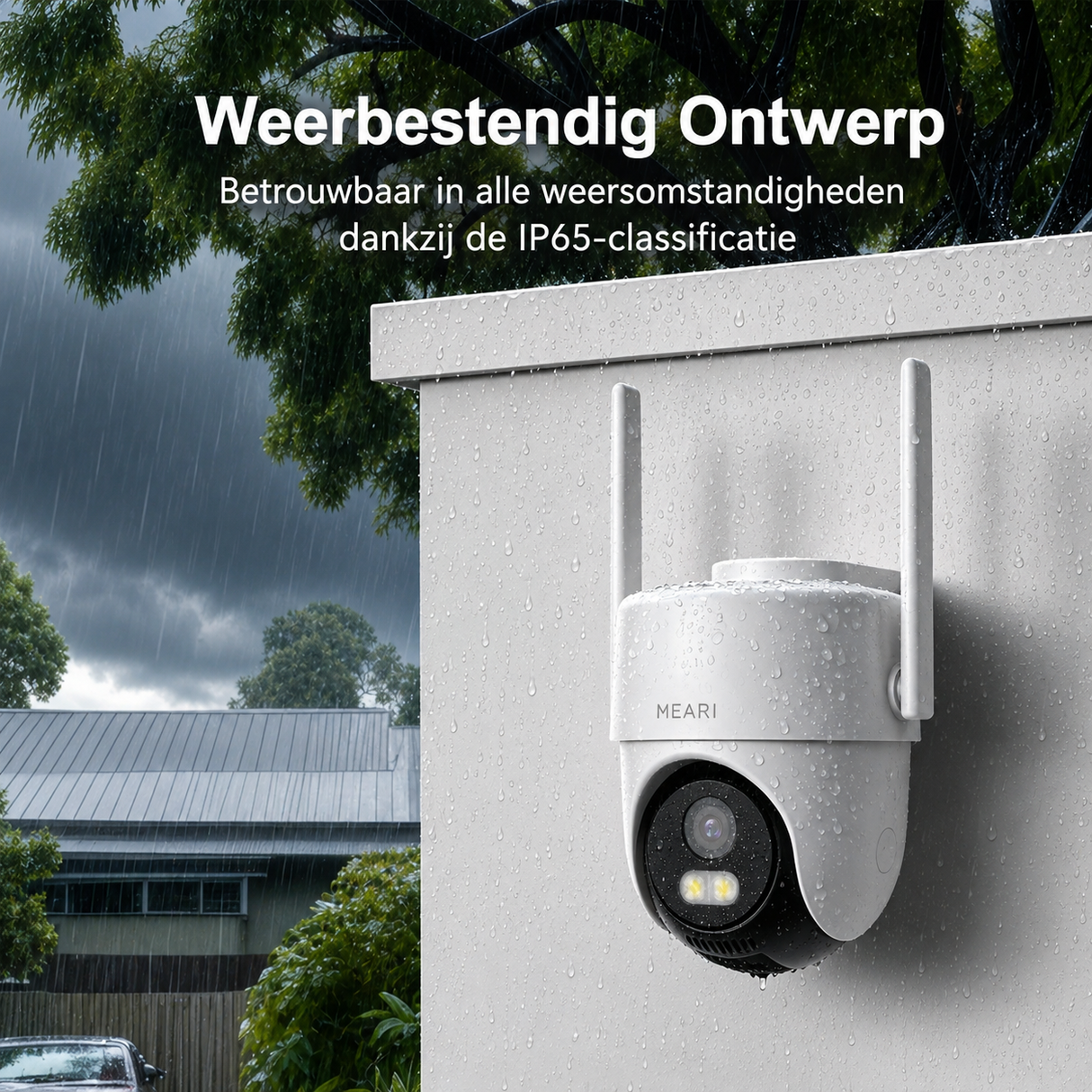 MEARI S2 Plus Outdoor AI Beveiligingscamera – 2K 4MP PTZ WiFi Camera met Auto Tracking, Nachtzicht & Tweeweg Audio