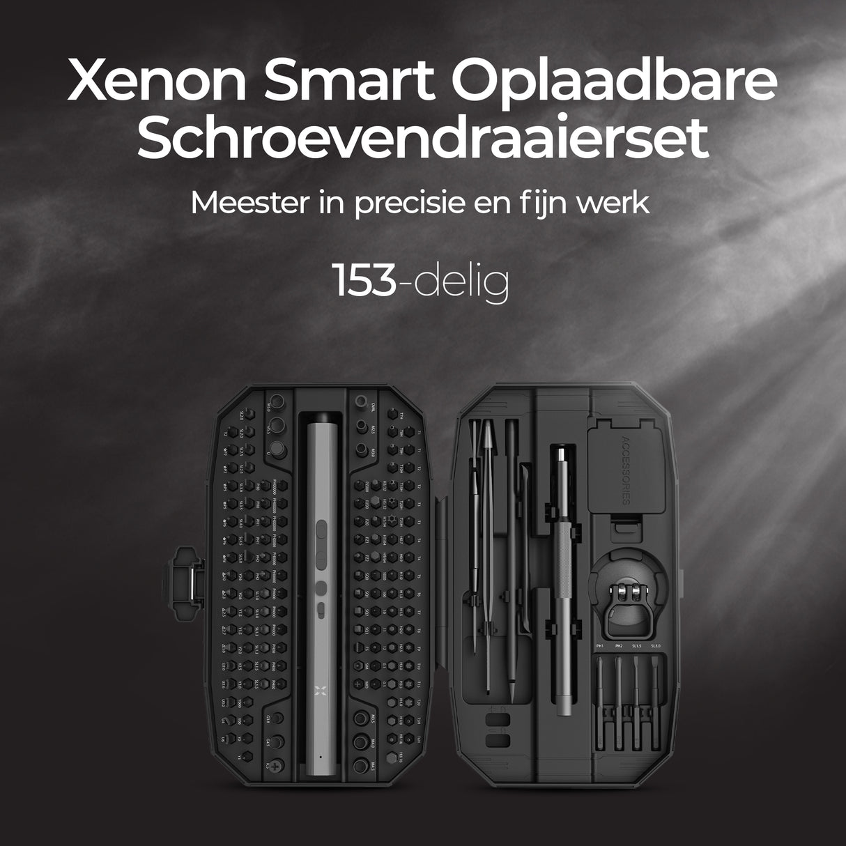 Xenon Smart X6833 - 153-delige Ultieme Precisie Schroevendraaierset