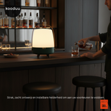 Kooduu Lite-up PLAY Petroleum: Draagbare LED Lamp met JBL Bluetooth Speaker