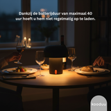 Sensa Lamp Anthracite: Minimalistische LED Tafellamp met Strak Design