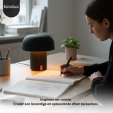Sensa Lamp Anthracite: Minimalistische LED Tafellamp met Strak Design
