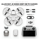 DJI Flip opvouwbare drone met 4K HDR-camera – complete set met drone, controller, accu en propellers