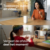 Xenon Smart X7208 - Slimme Babyfoon & Binnencamera met Scherm - 2K