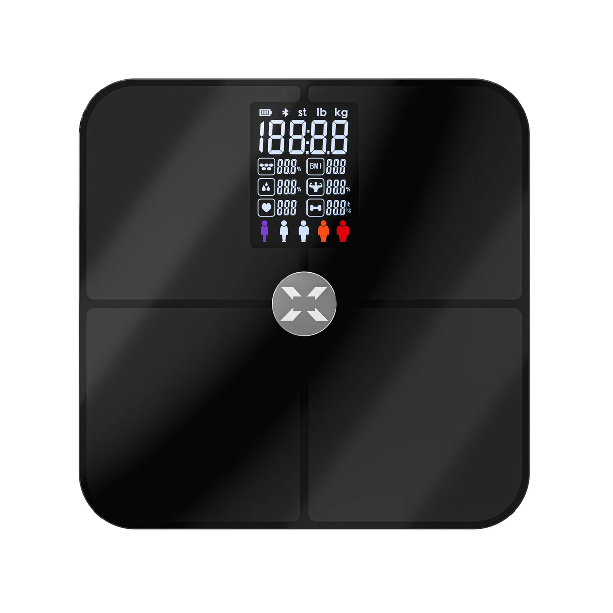 Xenon Smart X8702 - Slimme Personenweegschaal - 17 Lichaamsanalyses