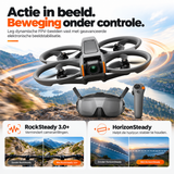 DJI Avata 2 Fly Smart Combo FPV-drone met Goggles N3 – RockSteady 3.0+ en HorizonSteady stabilisatie tijdens de vlucht