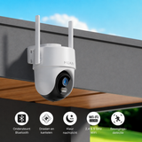 MEARI S2 Plus Outdoor AI Beveiligingscamera – 2K 4MP PTZ WiFi Camera met Auto Tracking, Nachtzicht & Tweeweg Audio