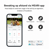 MEARI N2 Outdoor AI Beveiligingscamera – 3MP PTZ WiFi Camera met Batterij, Solar Support, Nachtzicht & Auto Tracking