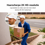 MEARI B1 Slimme AI Video Deurbel – 2K Beveiligingscamera met AI Detectie, Nachtzicht, Tweeweg Audio & App Bediening