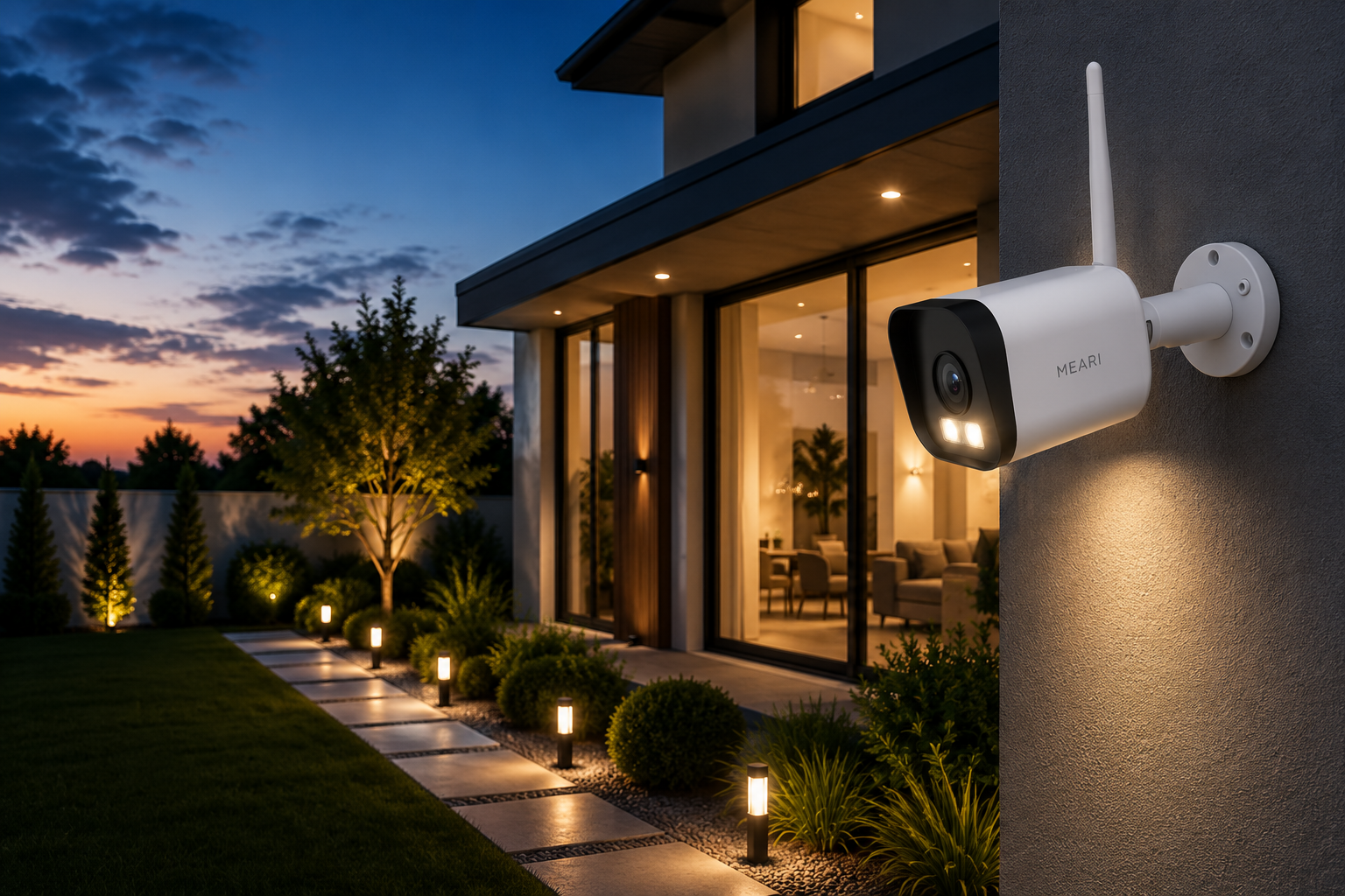 MEARI L1 Plus SlimmeSchijnwerper Camera