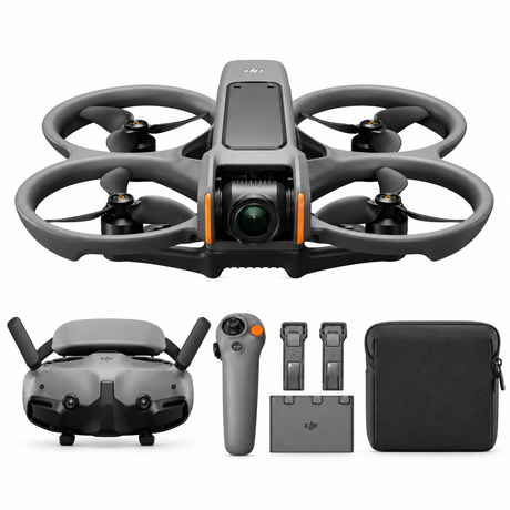 DJI Avata 2 Fly More Combo FPV-drone met Goggles 3 – drone, Goggles 3, controller, drie accu's en draagtas