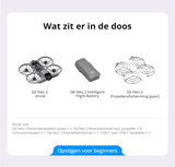 DJI Neo 2 Camera Drone – 4K/60fps, ActiveTrack, SelfieShot, Gesture Control, Omnidirectionele Obstakeldetectie, 49 GB Opslag