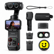 Insta360 Luna Ultra Creator Bundle gimbalcamera Cosmic Black – gimbalcamera met polsbandje, draadloze mic en accessoires