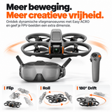 DJI Avata 2 Fly Smart Combo FPV-drone met Goggles N3 – flip-, roll- en drift-stunts met de FPV-drone