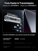 MOVESPEED SP20 - 256GB Ultra-Speed SSD Drive - 2100MB/s