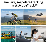 DJI Neo 2 Camera Drone – 4K/60fps, ActiveTrack, SelfieShot, Gesture Control, Omnidirectionele Obstakeldetectie, 49 GB Opslag