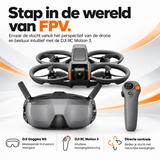 DJI Avata 2 Fly Smart Combo FPV-drone met Goggles N3 – Goggles N3 en RC Motion 3 voor intuïtief vliegen