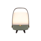 Kooduu Lite-up Mini PLAY Petroleum: Draagbare Mini LED Lamp met JBL Bluetooth Speaker