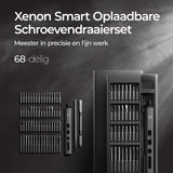 Xenon Smart X6832 - 68-delige Precisie Schroevendraaierset - Oplaadbaar