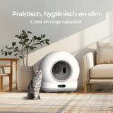 Xenon Smart X8623 - Zelfreinigende Kattenbak met Camera - 72L - UV