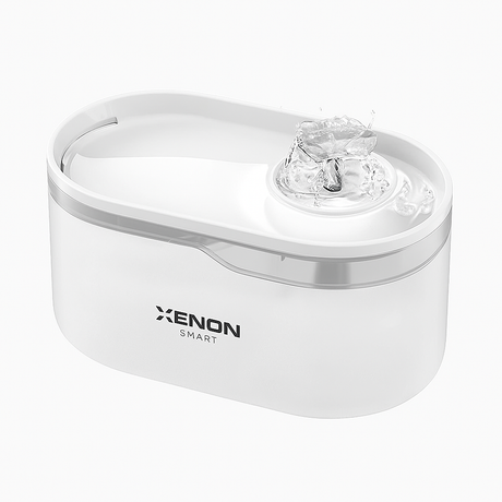 White electronic device with 'XENON SMART' branding on a white background