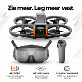DJI Avata 2 Fly Smart Combo FPV-drone met Goggles N3 – DJI Goggles N3 voor helder FPV-zicht