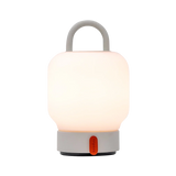 Loome Lantaarn Cloudy White: Draagbare LED Lantaarn Tafellamp